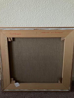 Dirk Breed - Landschap met boompjes kopen? Bied vanaf 1500!