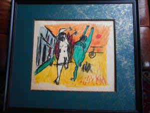 Metten Koornstra - 2 vluchtende naakten kopen? Bied vanaf 100!