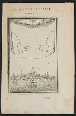 Alain Manesson Mallet - Gravure uit Les Travaux de Mars, Ou L'art de la Guerre kopen? Bied vanaf 1!