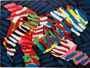 Karel Appel - Tibetan Bird verkocht voor € 625!