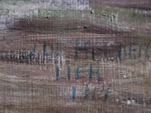 Jozef de Belder - Werk op het platteland in Lier (B) (1914) kopen? Bied vanaf 125!