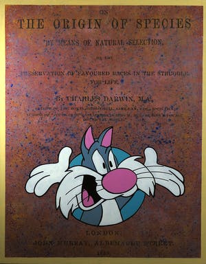 Jan Bollaert - Gemengde techniek op Board, Origine bruin (Groot) kopen? Bied vanaf 90!