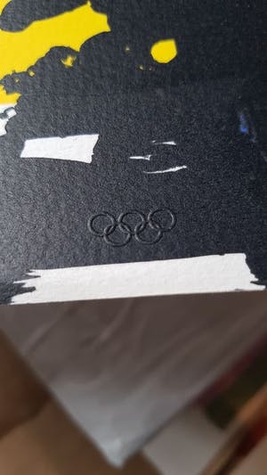 Helmut Middendorf - Zeefdruk. Titel, Olympic Centennial 1992 kopen? Bied vanaf 175!