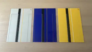 Luc Peire - Triptiek - COMPLEET - M78 Geel - M79 Blauw - M 80 Lichtgrijs kopen? Bied vanaf 1045!