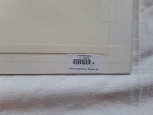 Jose Fernanda - Titel,,even stil,, handbewerkte ets no 3/10 gesign. kopen? Bied vanaf 15!