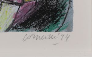 Corneille - Zeefdruk, L'enfance retrouvée - Ingelijst kopen? Bied vanaf 160!