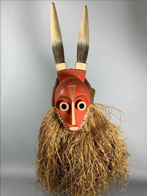 Dogon - Prachtig afrikaans masker kopen? Bied vanaf 25!