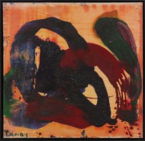 Matt Lamb - Olieverf op doek, Zonder titel - Ingelijst (Groot) kopen? Bied vanaf 1!