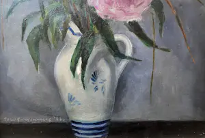 Theo Swagemakers - Stilleven Bloemen in vaas kopen? Bied vanaf 90!