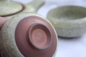Niet of onleesbaar gesigneerd - Fraaie Celadon Zeegroene Chinese Thee Set (20e eeuw) kopen? Bied vanaf 1!
