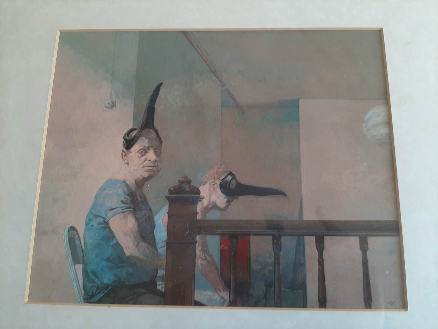 Klaus Versteegen - Gouache op papier, ZT. kopen? Bied vanaf 40!