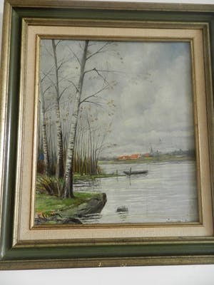 Anna Lehman - Hollands Rivier-landschap kopen? Bied vanaf 20!