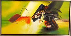 Lee Cole - Zonder titel verkocht voor € 95!