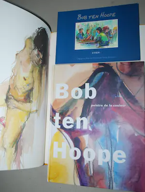 Bob ten Hoope - Annette, gesign ten Hoope/ A. Morriën, opl. 91/150 & 2 boeken:etsen/schilderijen kaufen? Bieten Sie von 30!