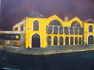 Jacques J.J. Rigal - BAHNHOF MONTPARNASSE - Epreuve d´ artiste . kopen? Bied vanaf 150!