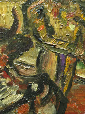 Joaquím Sunyer Miro - Olieverf op doek , De stier – Ingelijst kopen? Bied vanaf 1!