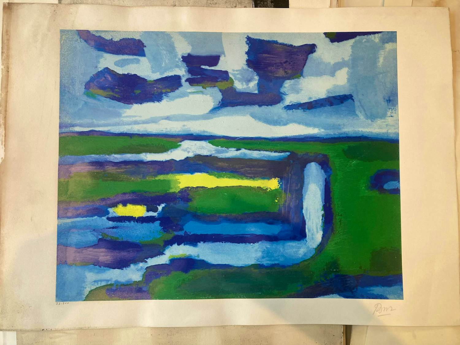 Gerrit Benner - Landschap kopen? Bied vanaf 100!