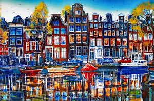 Elena Polyakova - ELVA -Prinsengracht in Amsterdam verkocht voor € 65!