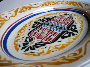 Firma Regout & Co - Roland Holst: Schaal NOF -keramiek 1924- kopen? Bied vanaf 1!