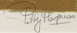 Patty Harpenau - Zeefdruk, Zonder titel II - Ingelijst kopen? Bied vanaf 20!