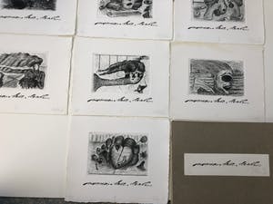 Abe Kuipers - Woman, hair, death ( 7 etsen in mapje) kopen? Bied vanaf 85!