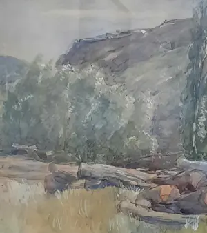Piet van Boxel - landschap Vaucluse kopen? Bied vanaf 150!