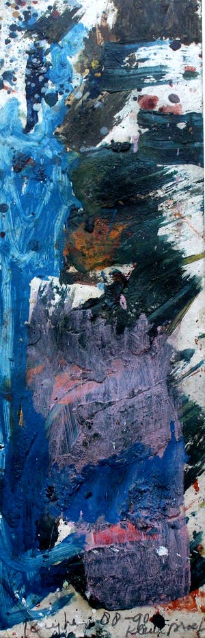 Theo Kuijpers - Gouache - compositie zonder titel kopen? Bied vanaf 525!