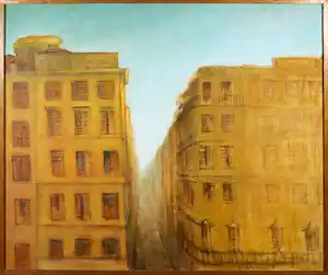 Geldolph Stuyling de Lange - Olieverf op doek, Piazza di Spagna - Ingelijst (Groot) verkauft für € 500!
