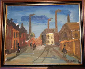 Alfons Vermeir - Gehucht met kerk kaufen? Bieten Sie von 275!