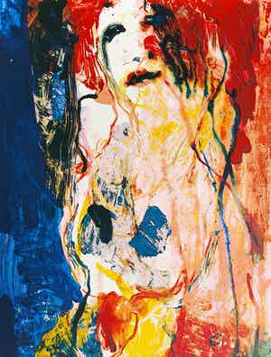 Kees van Bohemen - Doortje, handgesigneerde zeefdruk verkocht voor € 195!