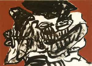 Mathieu van Riel - zonder titel verkocht voor € 75!