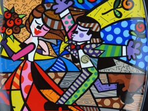 Romero Britto - Designschaal serie Artis et Orbis 2012 kopen? Bied vanaf 45!