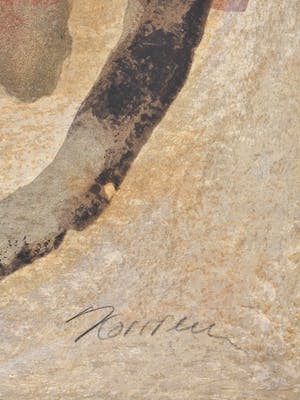 Sjaak Korsten - Boomblad in bruin kopen? Bied vanaf 1!