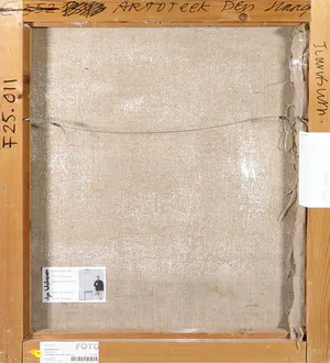 Ilja Walraven - Gemengde techniek op doek, Icarus urn kopen? Bied vanaf 1!