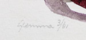 Niet of onleesbaar gesigneerd - Aquarel, Appels kopen? Bied vanaf 1!