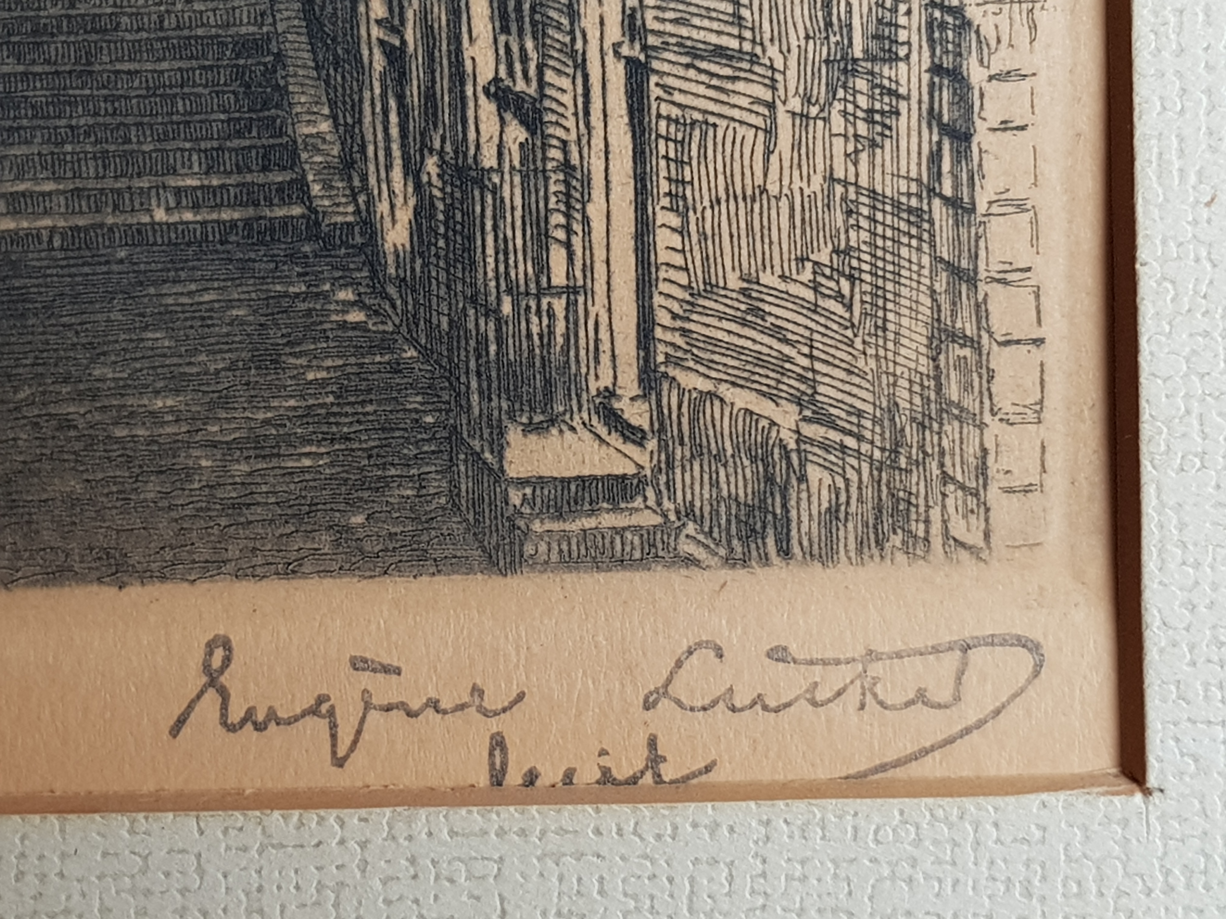 Eugene Lucker - Nijmegen, St. Stevenskerk - Gesigneerd kopen? Bied vanaf 35!