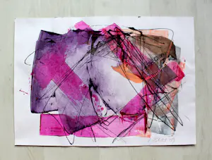 Isabella Ritschl - abstrakte Gemälde, 2009 - handsigniert kopen? Bied vanaf 100!