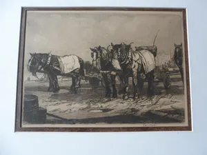 Jan Sirks - Ets .Sleperspaarden . kopen? Bied vanaf 40!