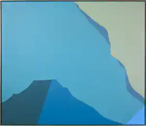 Hans Landsaat - Acryl op doek, Retour Schiermonnikoog - Ingelijst verkauft für € 500!