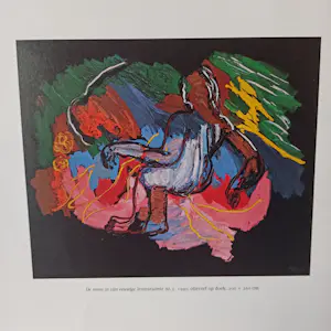Karel Appel - Catalogus/vouwblad tentoonstelling Haags Gemeentemuseum 1990/1991 kopen? Bied vanaf 20!