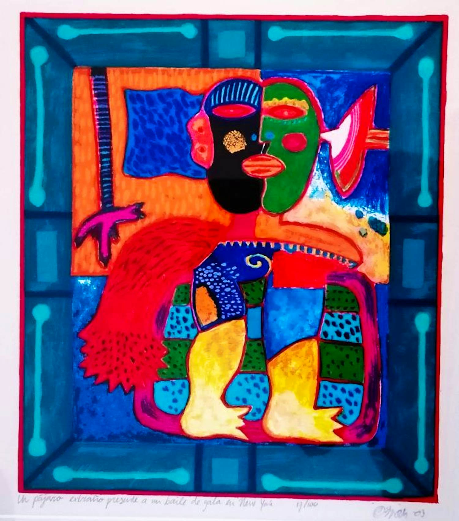 Clemens Briels - Kleurenzeefdruk GALA in NEW YORK Handgesigneerd kopen? Bied vanaf 100!