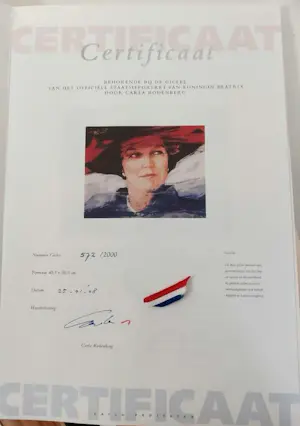 Buy Carla Rodenberg - (toenmalig) Koningin Beatrix? Bid from 80!