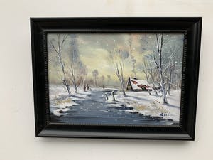 Henk Poeder - Winterlandschap kopen? Bied vanaf 79!