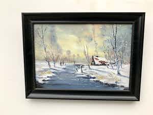 Henk Poeder - Winterlandschap verkocht voor € 79!