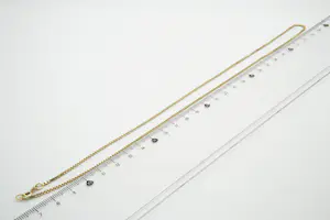 2 - Sierlijk, zo goed als nieuw 14 krt geel-gouden Venetiaans collier kopen? Bied vanaf 340!