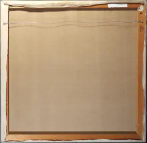 Arjen Toet - Olieverf op doek, Compositie met cirkels - Ingelijst kopen? Bied vanaf 1!