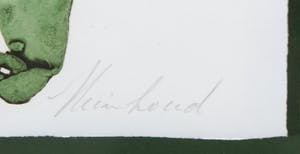 Reinhoud D'Haese - Aquatint metaaldruk, La joie la déborde - Ingelijst kopen? Bied vanaf 1!