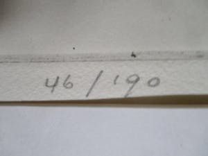 Roger Chailloux - Grote ets "Brief aan Gerrit Achterberg" kopen? Bied vanaf 40!