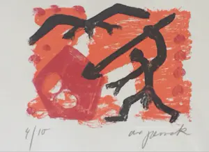 A.R. Penck - The Hunter kaufen? Bieten Sie von 900!