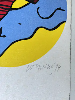 Corneille - compositie met vrouwenfiguur en vogels kopen? Bied vanaf 139!